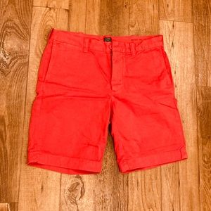 J Crew Shorts in Vivid Red, Size 32W